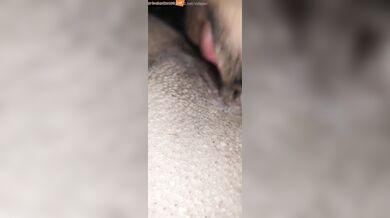 Horny husband pussy licking and clitoris eating video