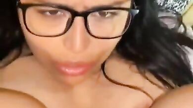 Desi office milf with glasses fucked deep in xxx video