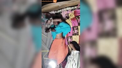 Tamil village lady and lover's secret sex film