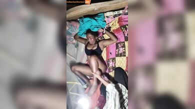 Tamil village lady and lover's secret sex film