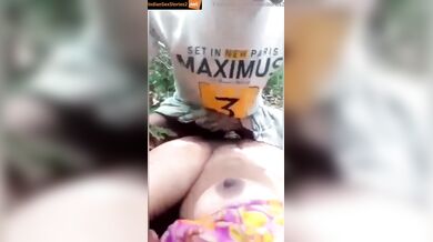 Assam young girl gangbang by 3 adivasi guys in jungle