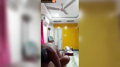 Budha boss fucking big boobs bhabhi in rented flat