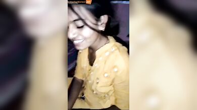 Young sister rolling condom on brother's dick