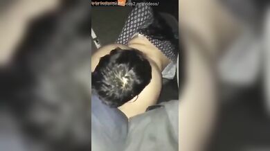 Chhinal punjabi aunty ass licked on the car backseat