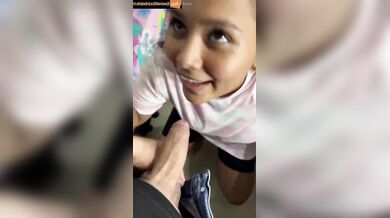 Wife sucks cock while plumbers were working in house