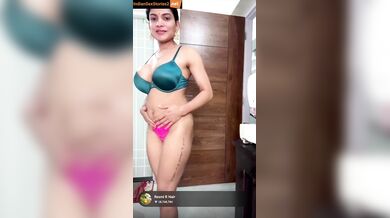 Telugu pornstar resmi nair showing her busty figure