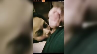 Chennai tamil callgirl gave a nice OWO to white cock