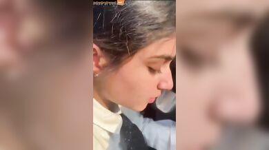 Very hot nri girl being so submissive to boyfriend