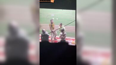 Local randi Bhabhi fucked on shopping centre stairs