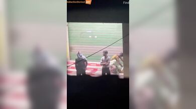 Local randi Bhabhi fucked on shopping centre stairs