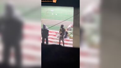 Local randi Bhabhi fucked on shopping centre stairs