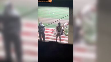 Local randi Bhabhi fucked on shopping centre stairs