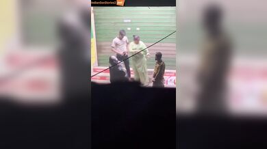 Local randi Bhabhi fucked on shopping centre stairs