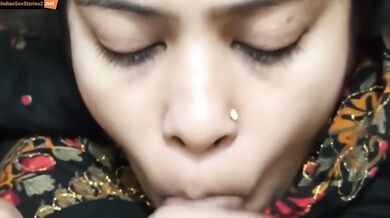 Amateur bangla boudi blowjob, pussy licking and penetration at home!