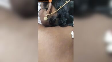 Tamil prostitute talks on phone while getting fucked