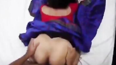 Kannada aunty in saree fucked hard by black cock