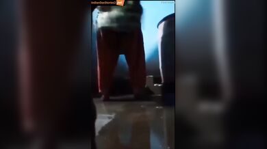 Stepmom pissing video made by son with secret camera