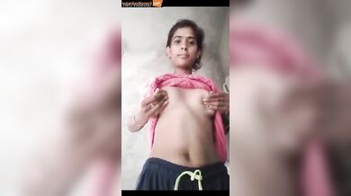 Young and eager Rajasthani Bhabhi showing hairy pussy live