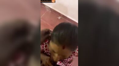 Salem tamil housewife sucking lover's cock