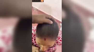 Salem tamil housewife sucking lover's cock
