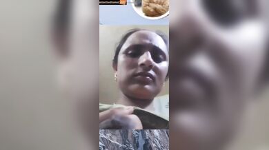 Rajasthani muslim Bhabhi showing nipples in video call