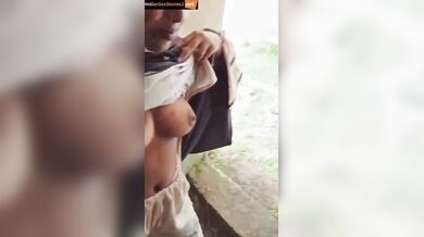 Desi hijabi girl boobs press and pussy touch hot mms