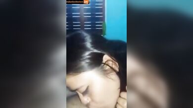 Big boobs Bhabhi sucking telugu cock with perfection