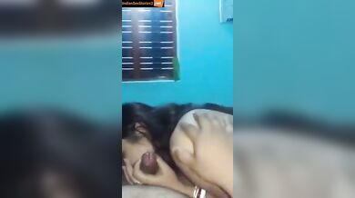 Big boobs Bhabhi sucking telugu cock with perfection