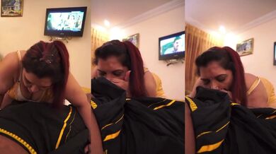 Malayalam kochi boss becomes slave for tight cock