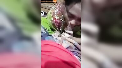 Hot bangla wife sloppy lund sucking mms