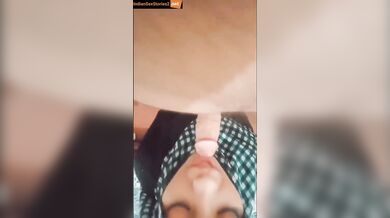 Young hijabi girlfriend hot blowjob mms (no audio)