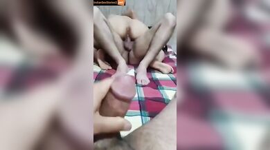 Wife cock riding as tamil husband shared her with friend