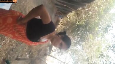 Paid randi aunty video made with button camera