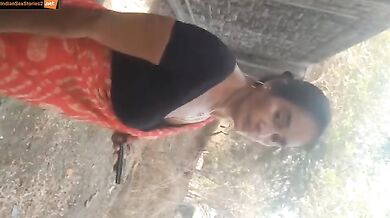 Paid randi aunty video made with button camera