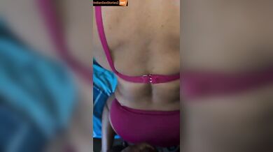 Hot tamil wife in maroon panties fucked