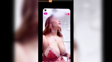 Aditi mistry big boobs viral video (live chat)