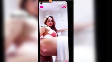 Aditi mistry big boobs viral video (live chat)