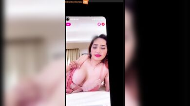 Aditi mistry big boobs viral video (live chat)