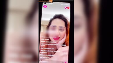 Aditi mistry big boobs viral video (live chat)