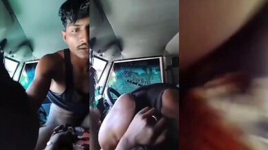 Rajasthani tempo driver fucking maal in cabin (NEW)