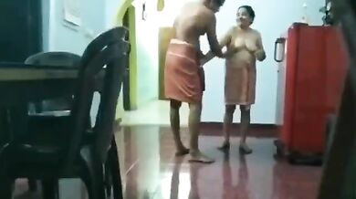 Old mallu uncle aunty massage and pussy fucking video