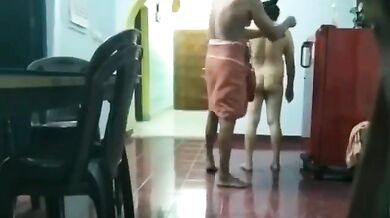Old mallu uncle aunty massage and pussy fucking video