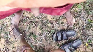 Skinny tamil milf outdoor fucking with audio