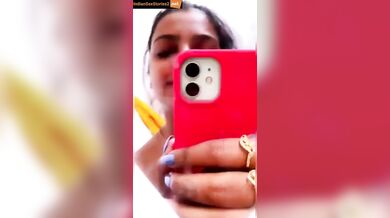 Kannada influencer Sonu Gowda naked boobs and pussy mms