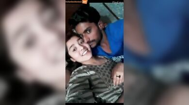 Shy desi Bhabhi and lover fucking in hot sex mms