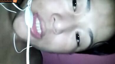 Nepali girl taking dildo in nude video call