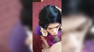 South Indian cross dresser cock sucking mms