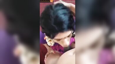 South Indian cross dresser cock sucking mms
