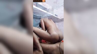Desi husband wife fucking in mosquito net