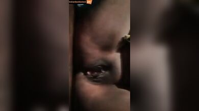 Adivasi village lady finger fucking in video call